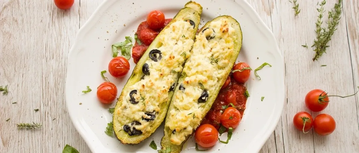 Koolhydraatarm recept: gevulde courgette uit de oven