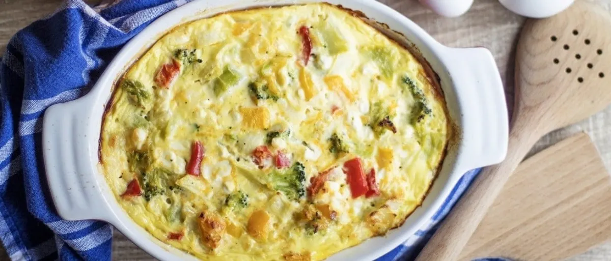 Makkelijke koolhydraatarme quiche (hartige ‘taart’)