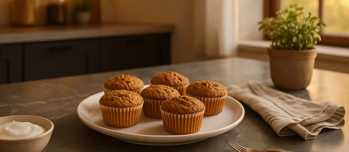 Koolhydraatarme sinterklaasmuffins met speculaaskruiden