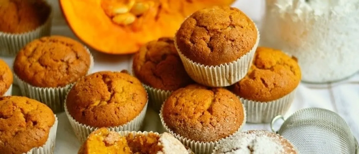 Pompoen muffin