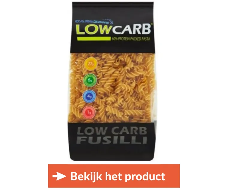 koolhydraatarme pasta