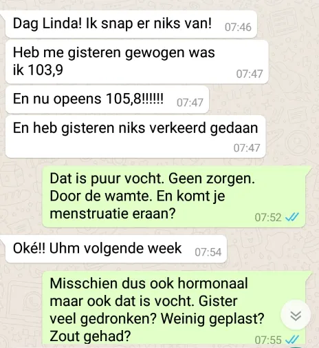 schommelend gewicht koolhydraatarm dieet