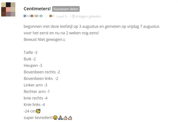 koolhydraatarm dieet resultaten