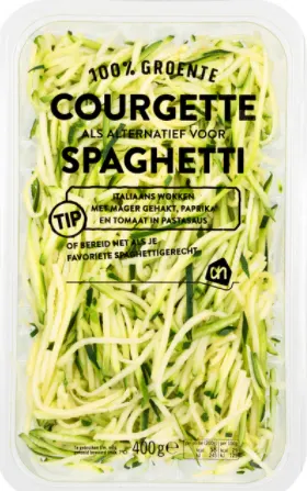 courgette pasta koolhydraatarm