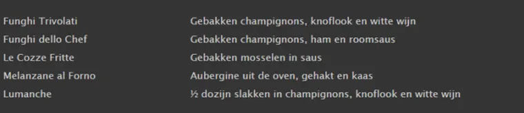 koolhydraatarm uit eten gaan
