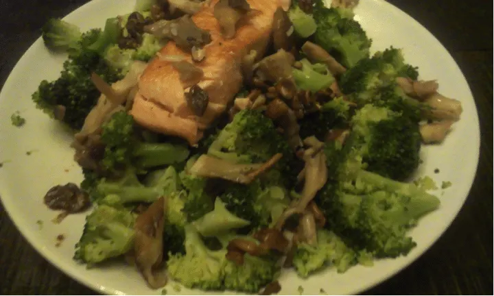 broccoli-zalm-cantharellen