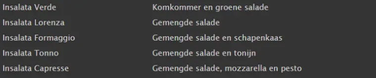 koolhydraatarm dieet uit eten