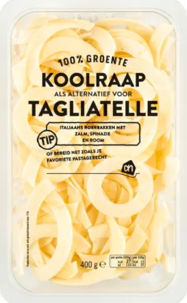 koolhydraatarme pasta koolraap