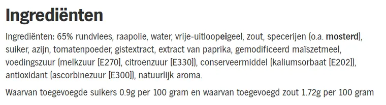 koolhydraten waarvan suikers keto
