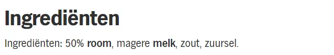 lactose